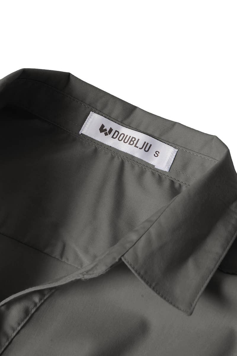 NINEXIS - Vente Chemise à col boutonné – femme - CWTDSL028_Chemises à col boutonné à manches longues26