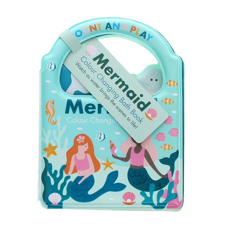 Colour changing bath book - Mermaids for wholesale by Rex B2B - UK