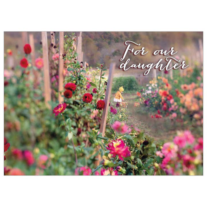 Legacy - Venta al por mayor Tarjetas de cumpleaños - Jardín - Tarjeta de Cumpleaños para Hija