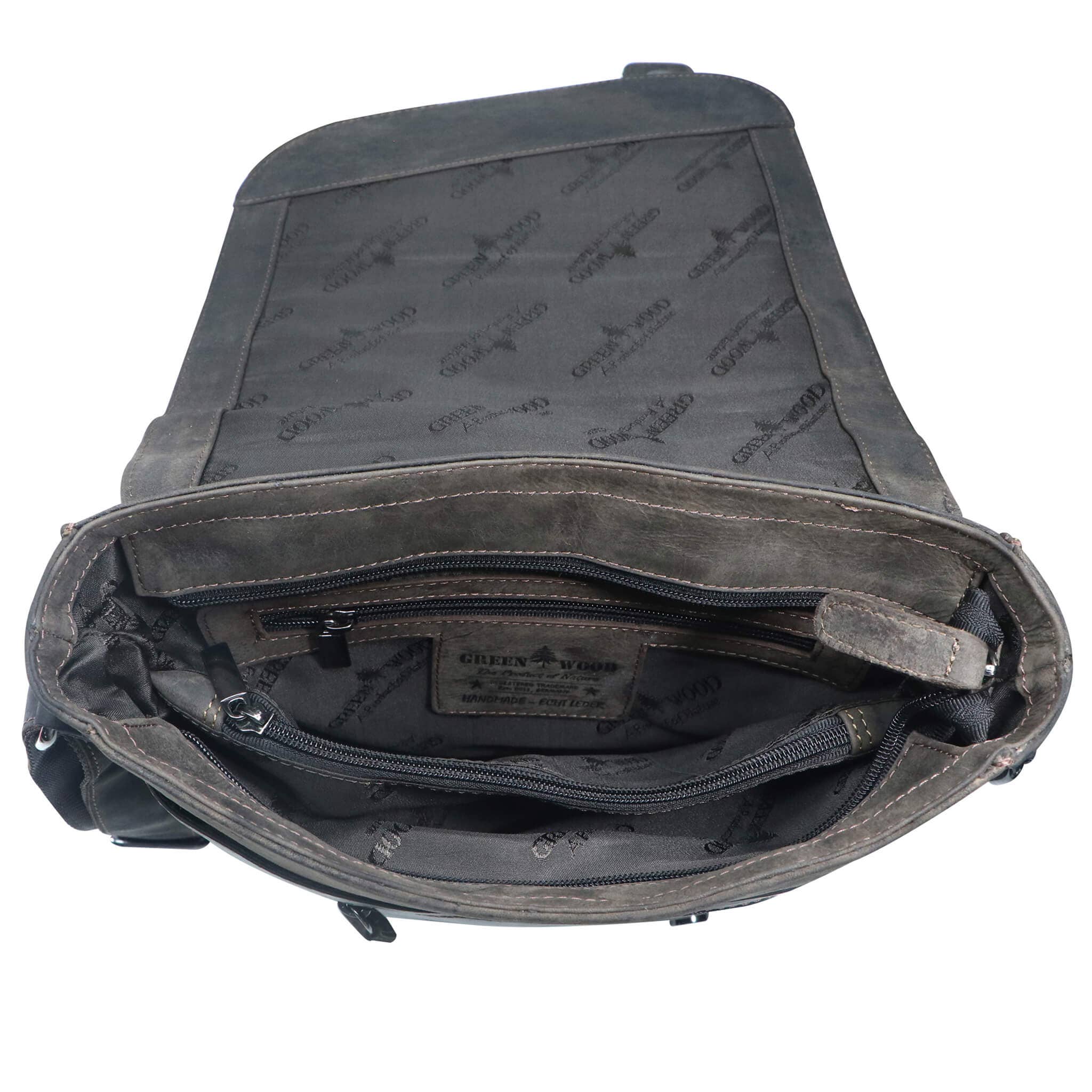 Greenwood - Wholesale Messenger Bag - Unisex - Hedwig A4 leather women's shoulder bag for men17