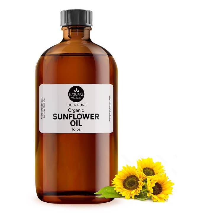 Natural Wholesale - Wholesale Bath/Body Oil - Organic Sunflower Oil - 100% Pure | Wholesale Bulk