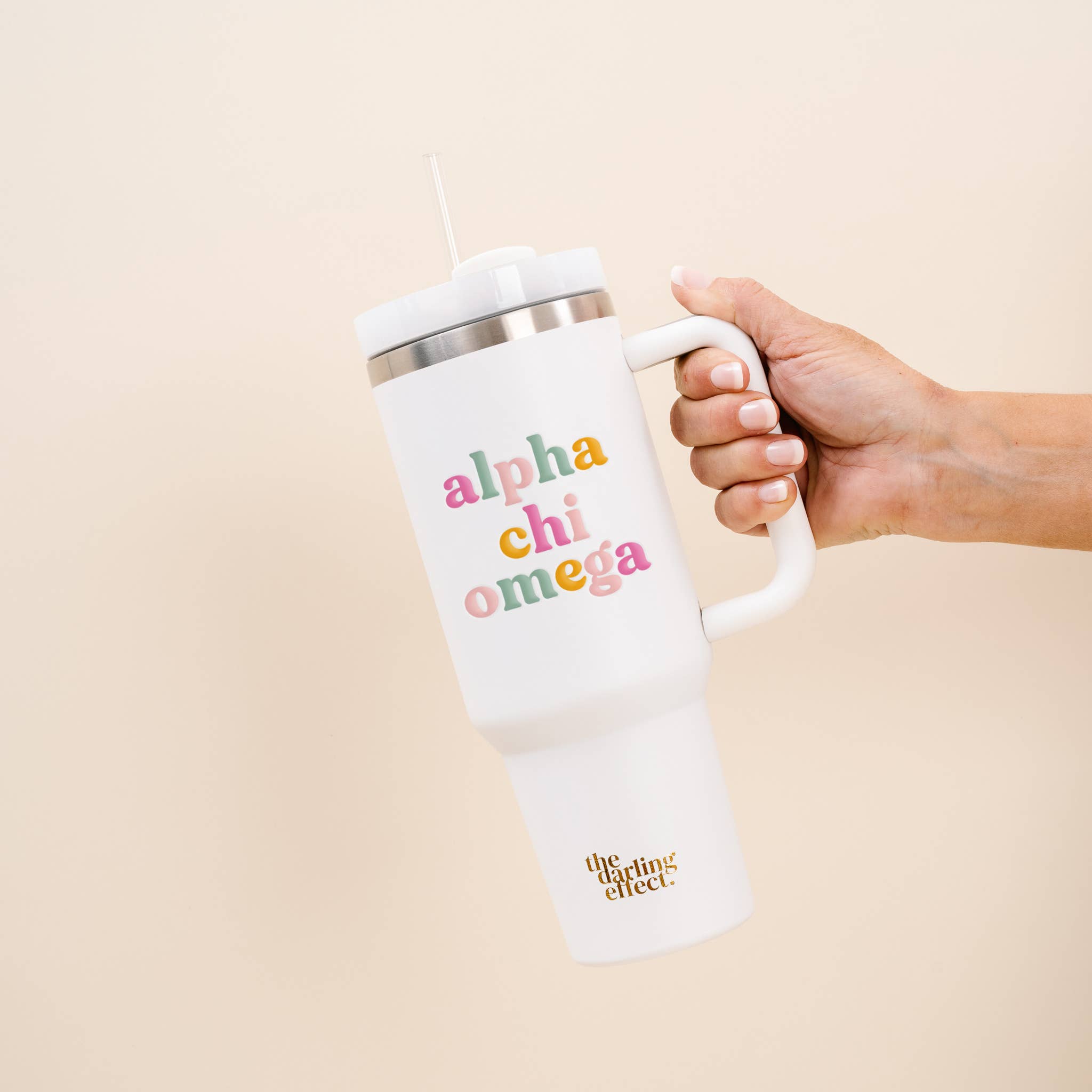 The Darling Effect - Wholesale Insulated Mug/Tumbler - 40oz Sorority Take Me Everywhere Tumbler - 19 Chapters Avail5