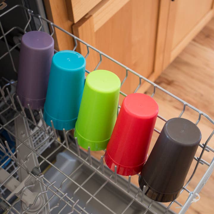 Youngever - Wholesale Drinking Glass/Cup - Youngever 18 Pack 20OZ Plastic Tumblers - Rainbow