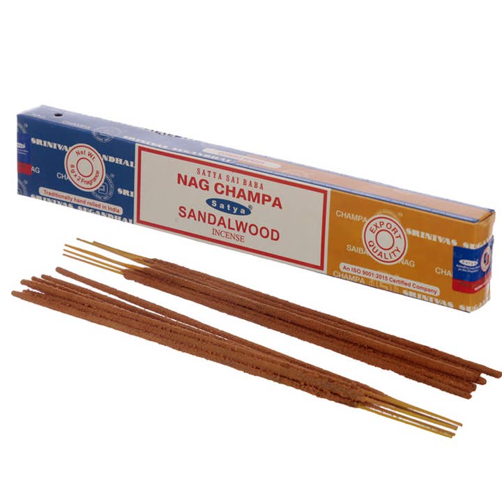 01331 Satya Nag Champa & Sandalwood Incense Sticks for wholesale by Puckator EU
