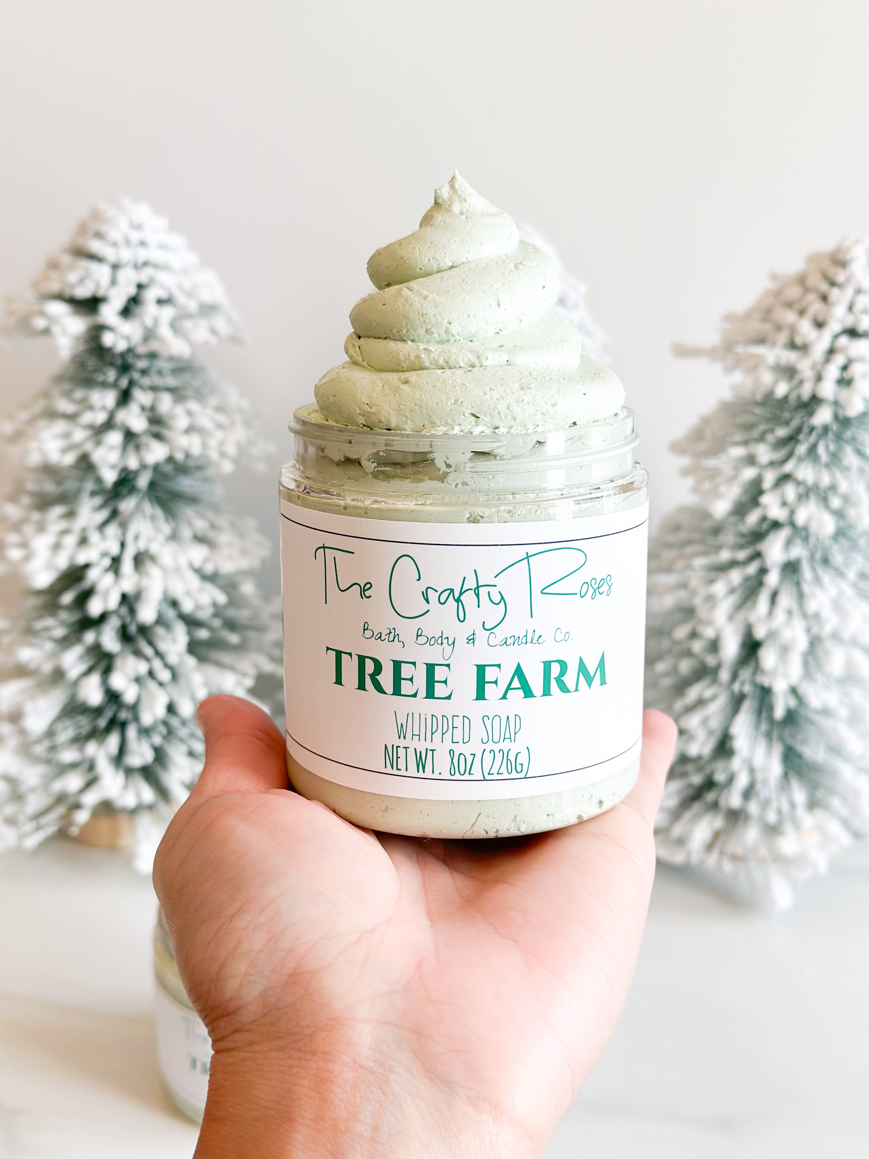 The Crafty Roses – Großhandel Cremige Seife – Neu! Tree Farm Schlagseife3