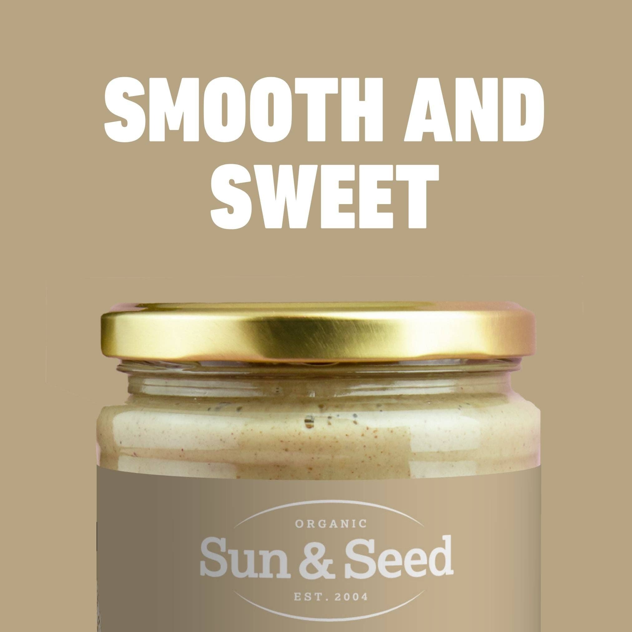 Sun & Seed - Vendita all'ingrosso Burro di frutta secca - Tahini di sesamo tradizionale biologico leggermente tostato 500g4