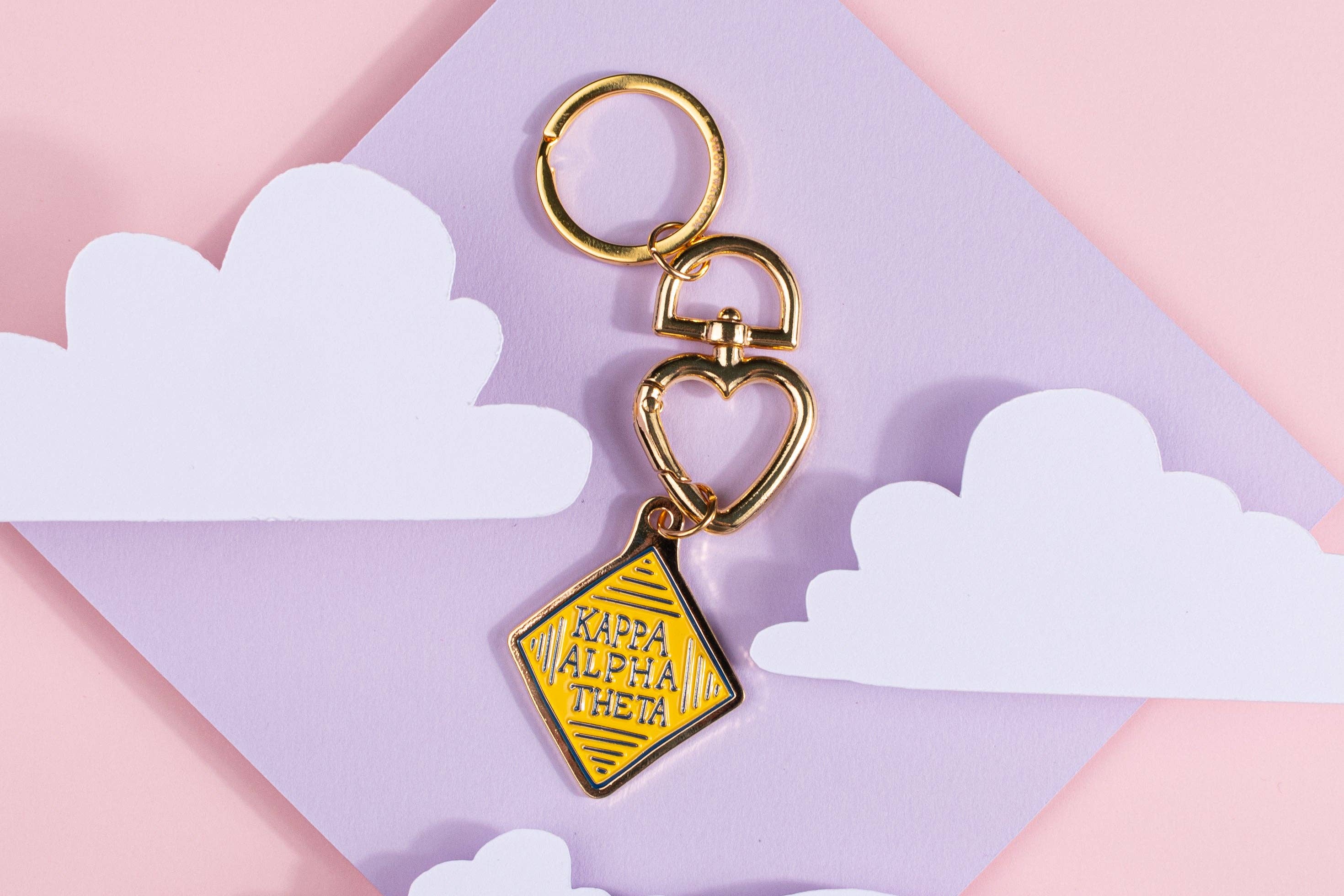 Swag - Wholesale Keychain - Women's - Sorority Travel Enamel Keychain10