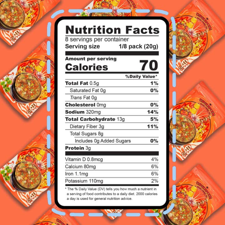 Chiramen - Wholesale Dried/Dehydrated Vegetables - CHIRAMEN Kimchi Veggie Mix Dried Ramen Toppings1