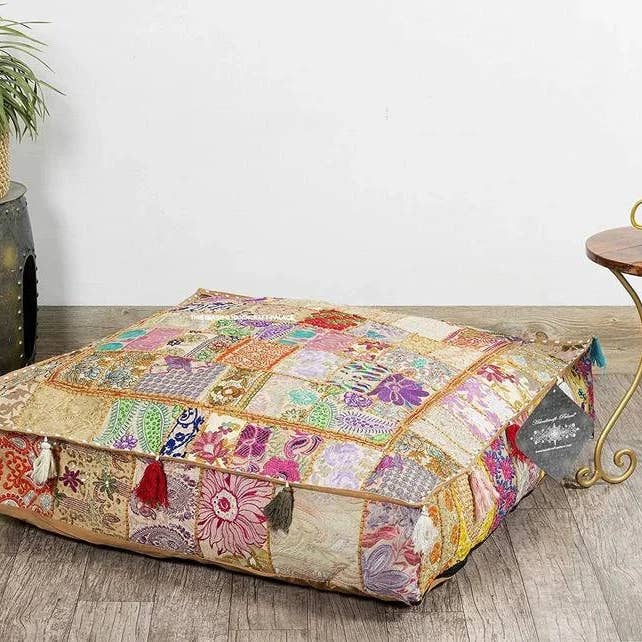 GYPSY STUDIO – wholesale Floor pillow – Hippy Floor Cushions Bohemian Decorative Cushion Covers Boho