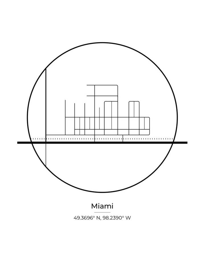 Town Map {M-N} for wholesale by Wooden Arrow Designs