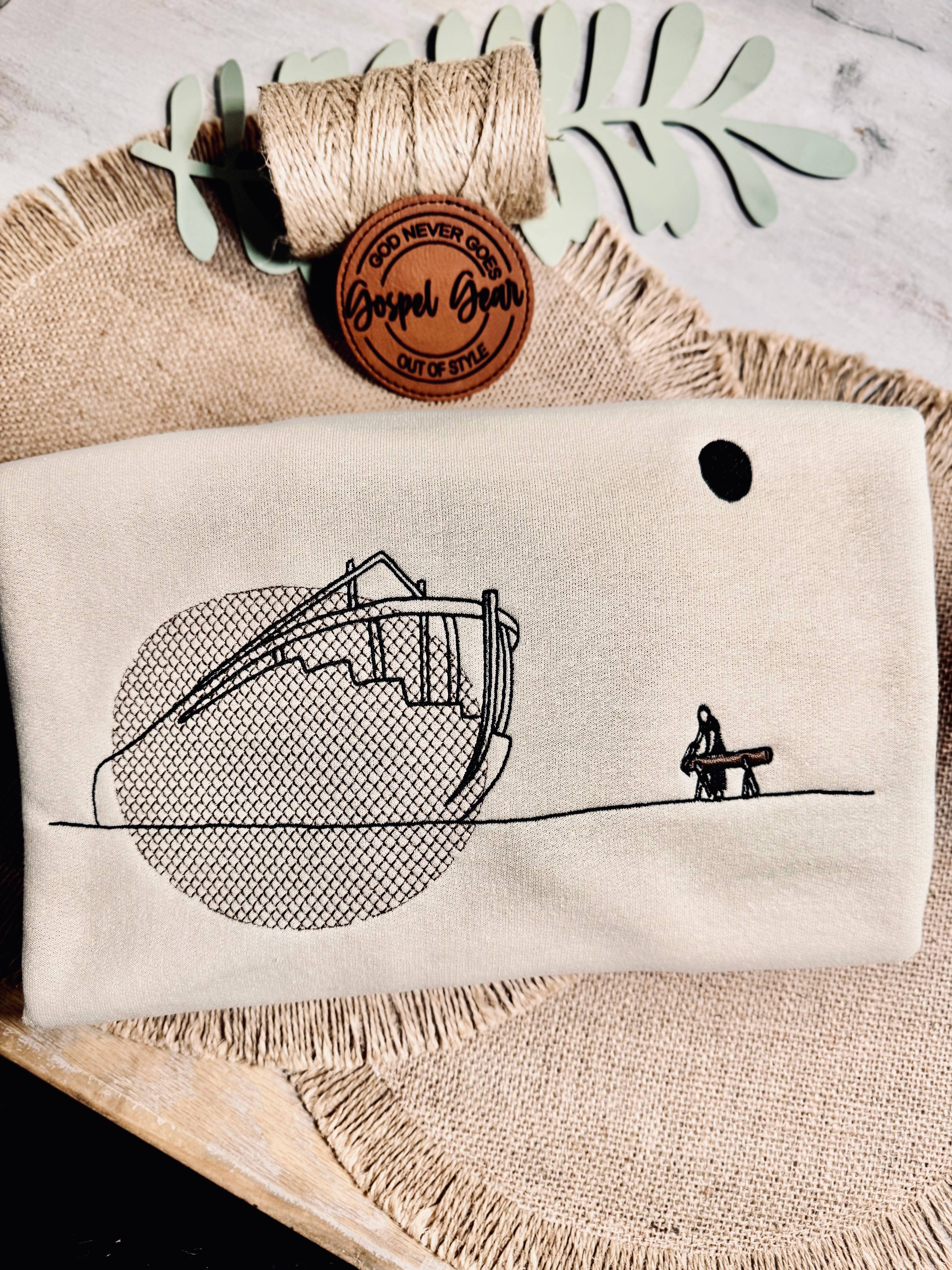 Gospel Gear Co - Vente T-shirt – unisexe - La chemise brodée Ark2