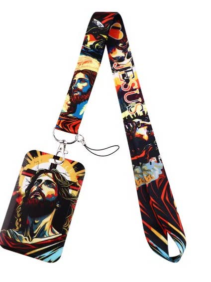 Jesus Lanyard Card Holder for wholesale by LGs Dropshipping