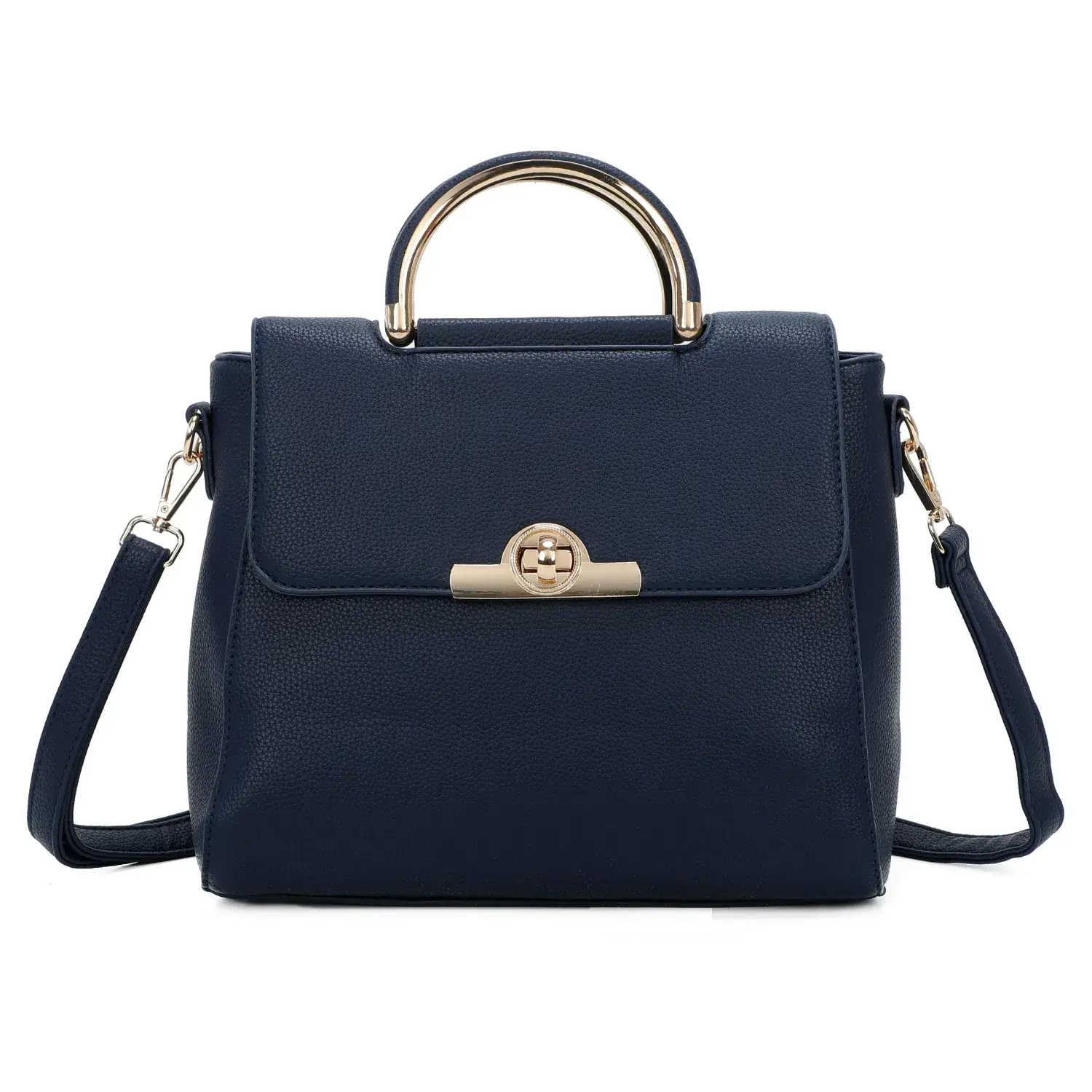 Superbia - Wholesale Top Handle Bag - Women's - Superbia Medium Size Front Clasp Opening Top Handle Bag  8