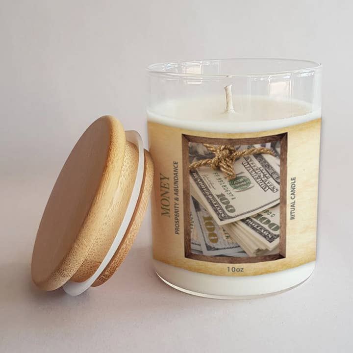 Bougie d'argent - New Era pour la vente par Seven Souls Botanicals