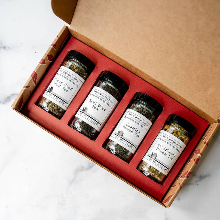 Tea Time Gift Set for wholesale by Oaktown Spice Shop