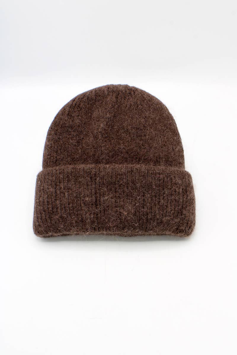 Hologramme Paris - Wholesale Beanie - Men's - Classic plain Angora hat33