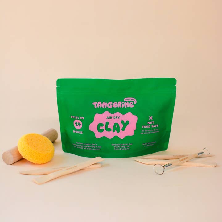Tangerine Art Kits - Wholesale DIY Craft Kit - Air-Dry Clay3