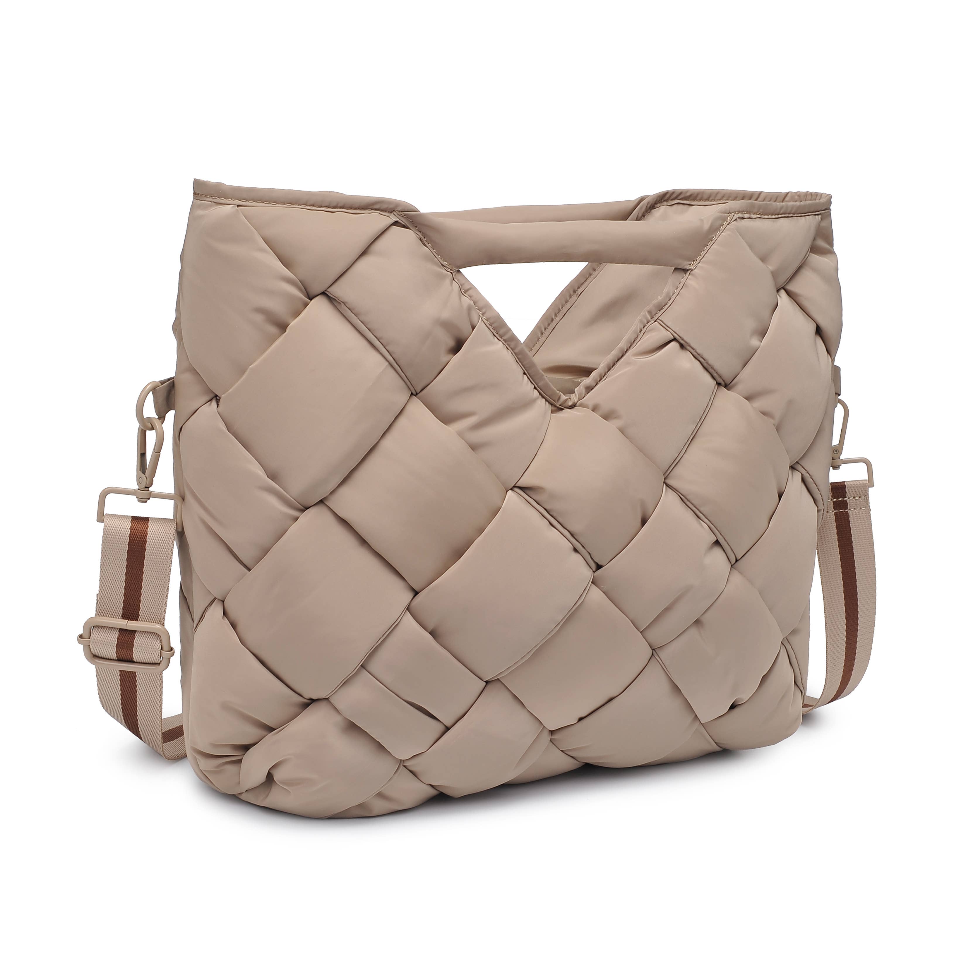 Sol and Selene - Wholesale Tote Bag - Women's - Revelation Woven Nylon Tote Crossbody15