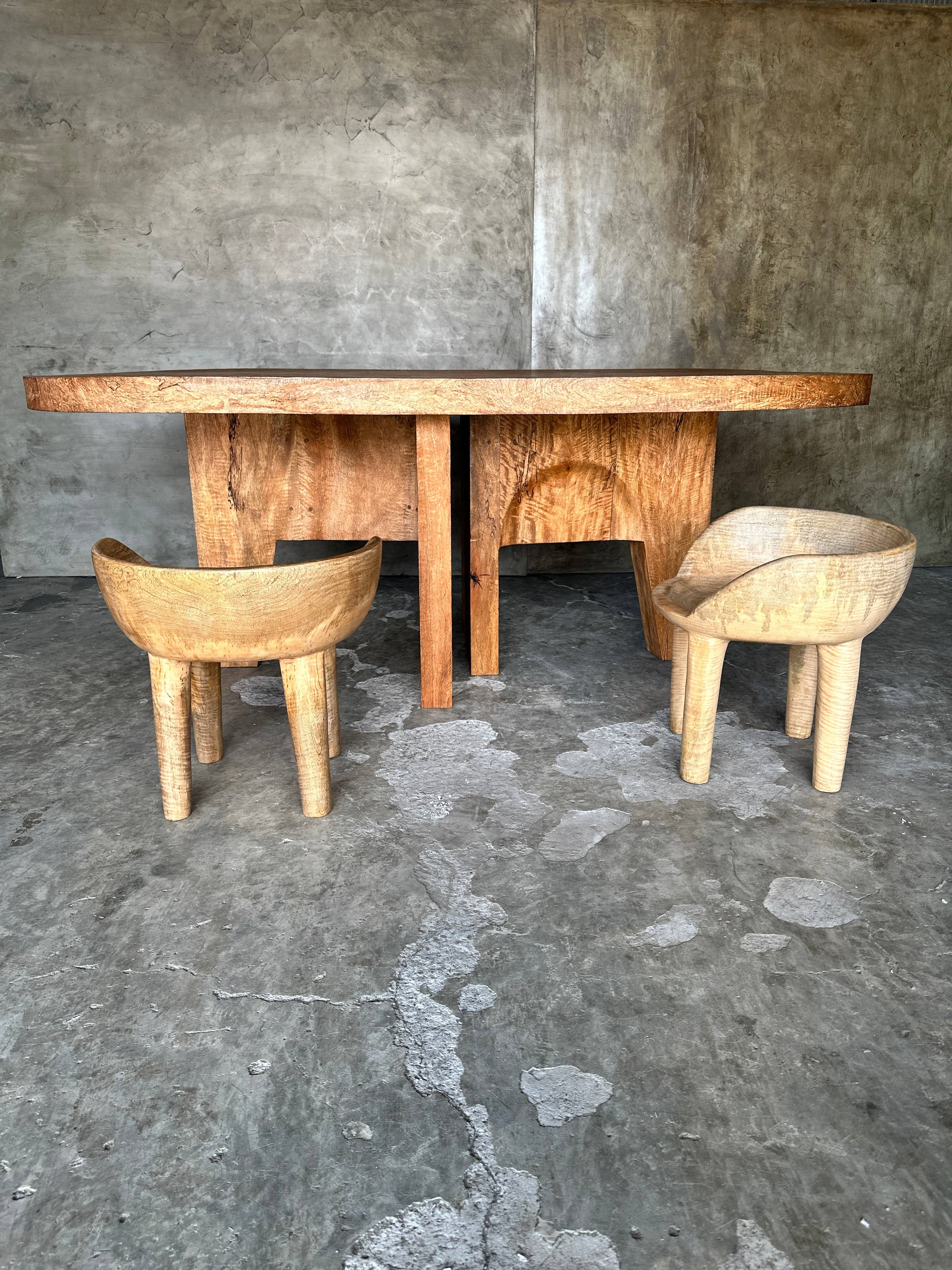 Office Objets - Wholesale Coffee Table - Massive mango wood table 2m10x1m29