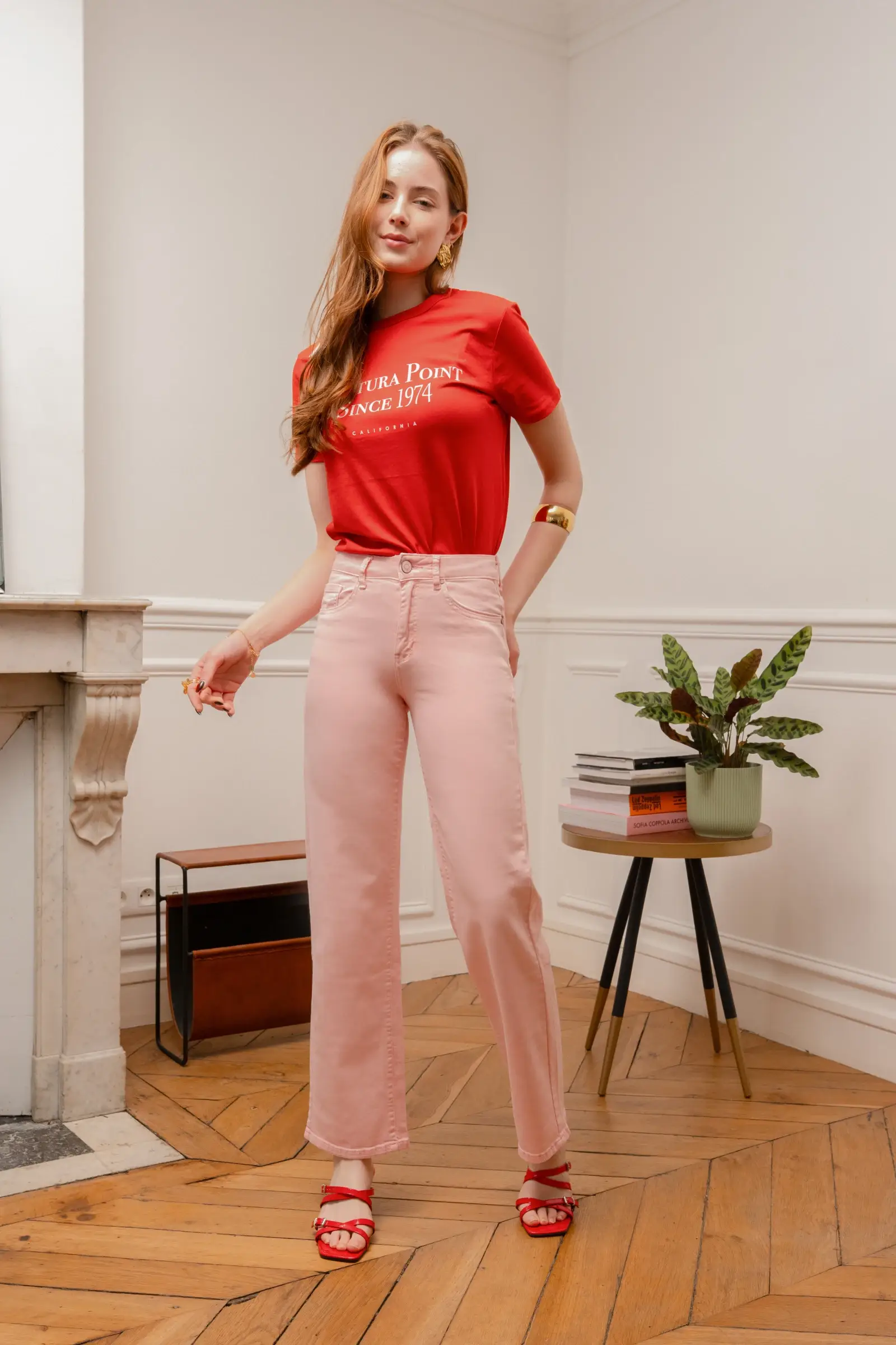 Vivid - Vendita all'ingrosso Jeans - Donna - Jean a gamba larga colore4