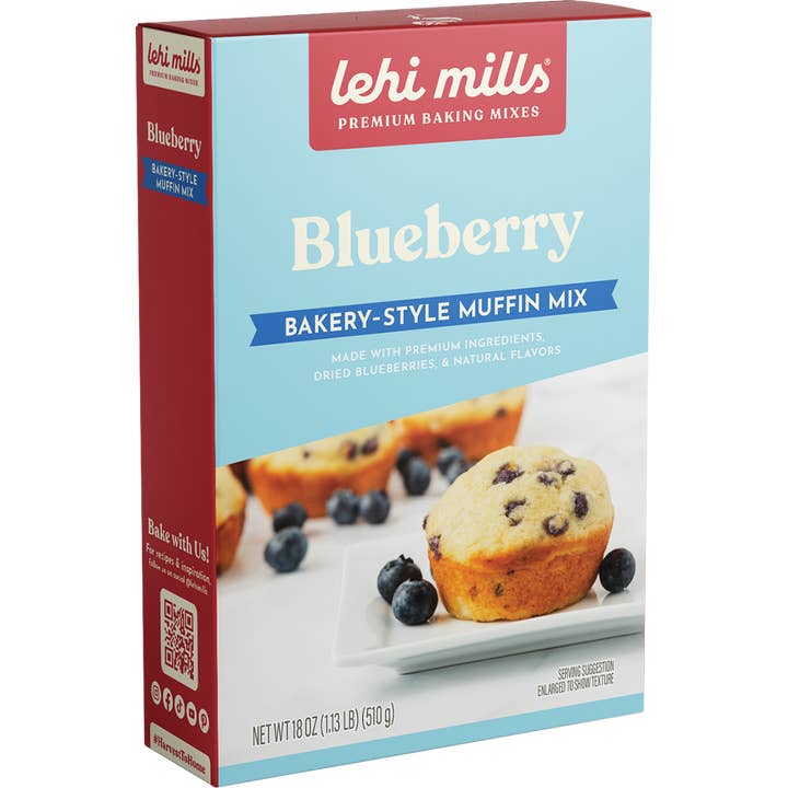 Blueberry Muffin Mix for wholesale by Lehi Mills