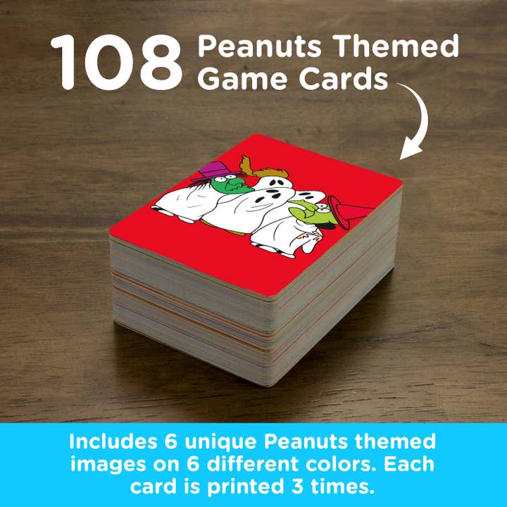 AQUARIUS, GAMAGO, ICUP, & ROCK SAWS by NMR Brands - Wholesale Card Game - Peanuts Charlie Brown Great Pumpkin Memory Master Card Game