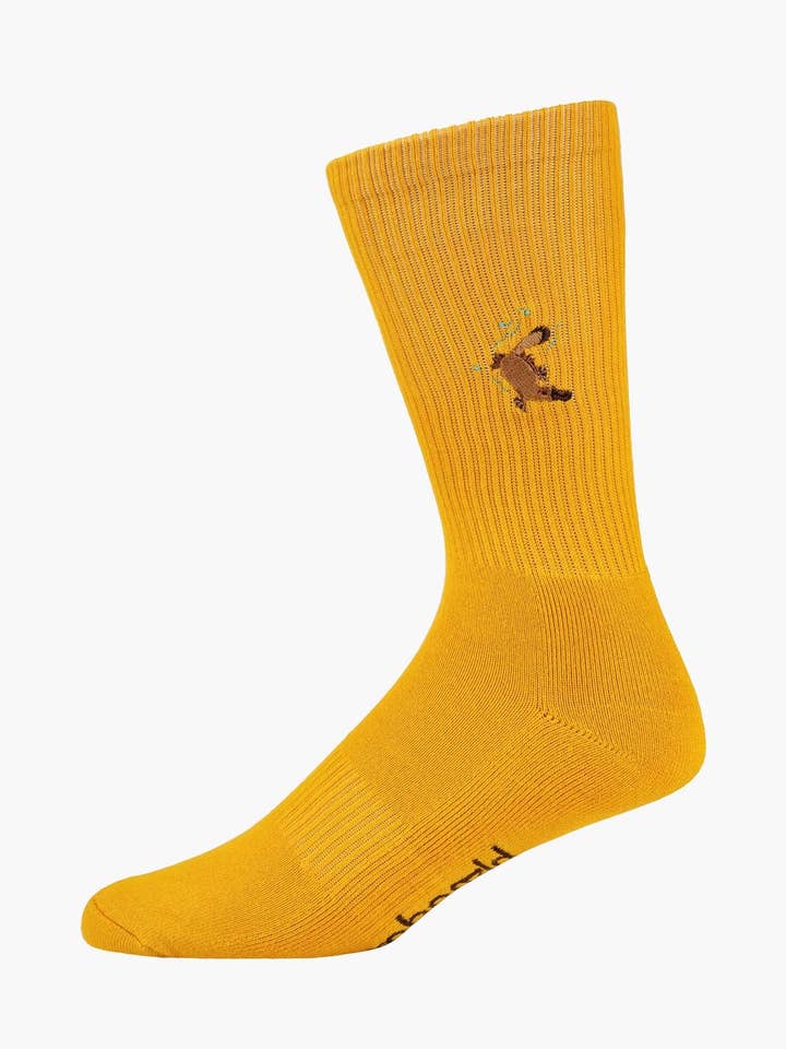 MENS PLATYPUS ZOO CONSERVATION SOCK for wholesale by Bamboozld