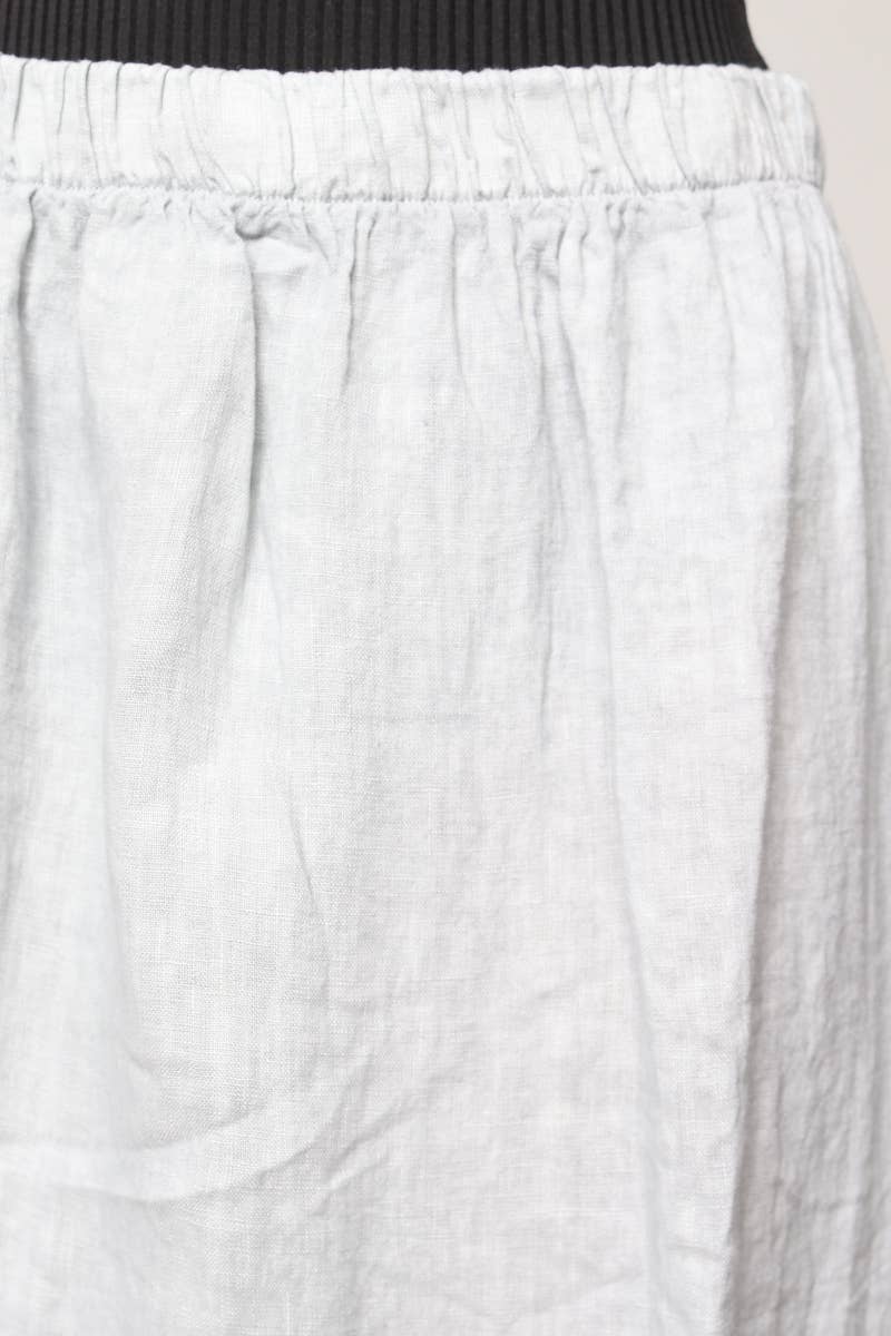 LÉA & LUC - Wholesale Skirt - Women's - 100% Linen Skirt REF. 80022