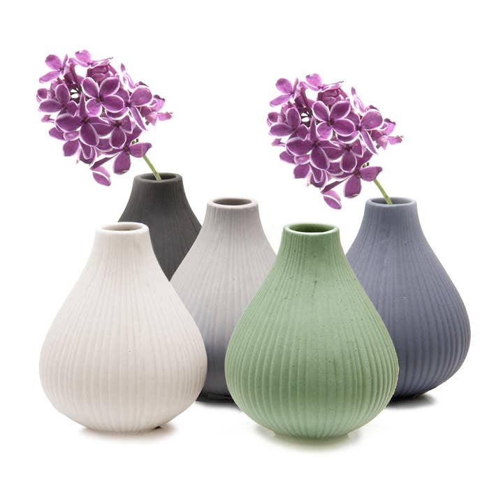 Chive - Wholesale Vase - Frost Porcelain Colorful Bud Vase For Flowers Bulk4