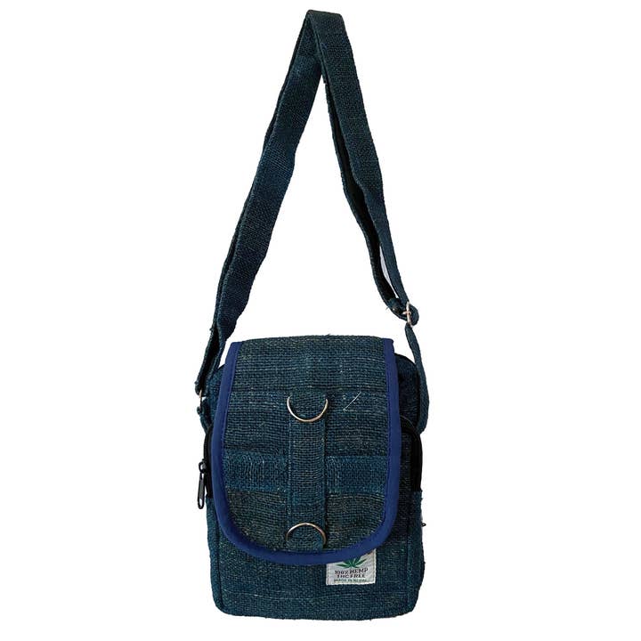 Natural Messenger Bag Hemp for wholesale on Faire