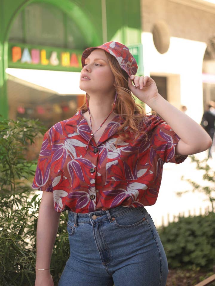 Camisa Lawrence Tropic por atacado de HERI HODIE