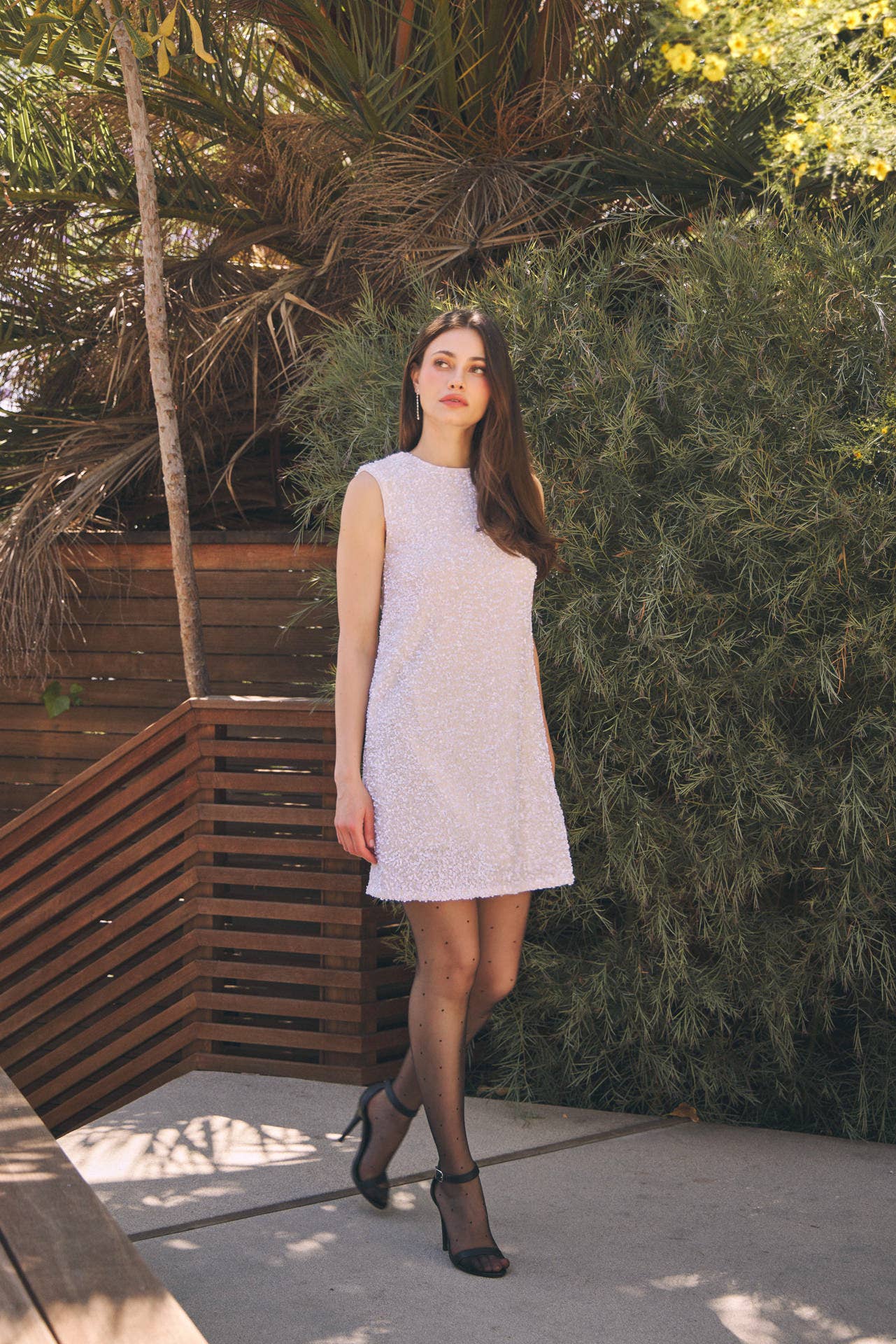 idem ditto - Vente Robe – femme - ROBE EN VELOURS À PAILLETTES MAGIQUES DE FÊTE AVEC RUBAN CONTRASTÉ AU DOS24