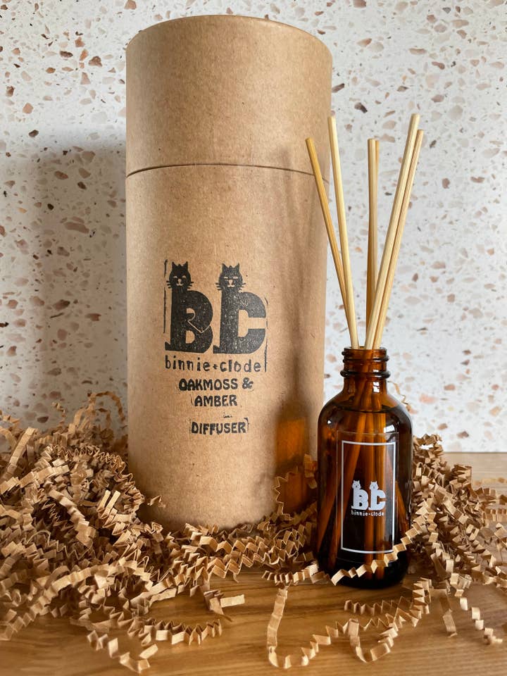Oakmoss & Amber Diffuser for wholesale by Binnie & Clode Co.