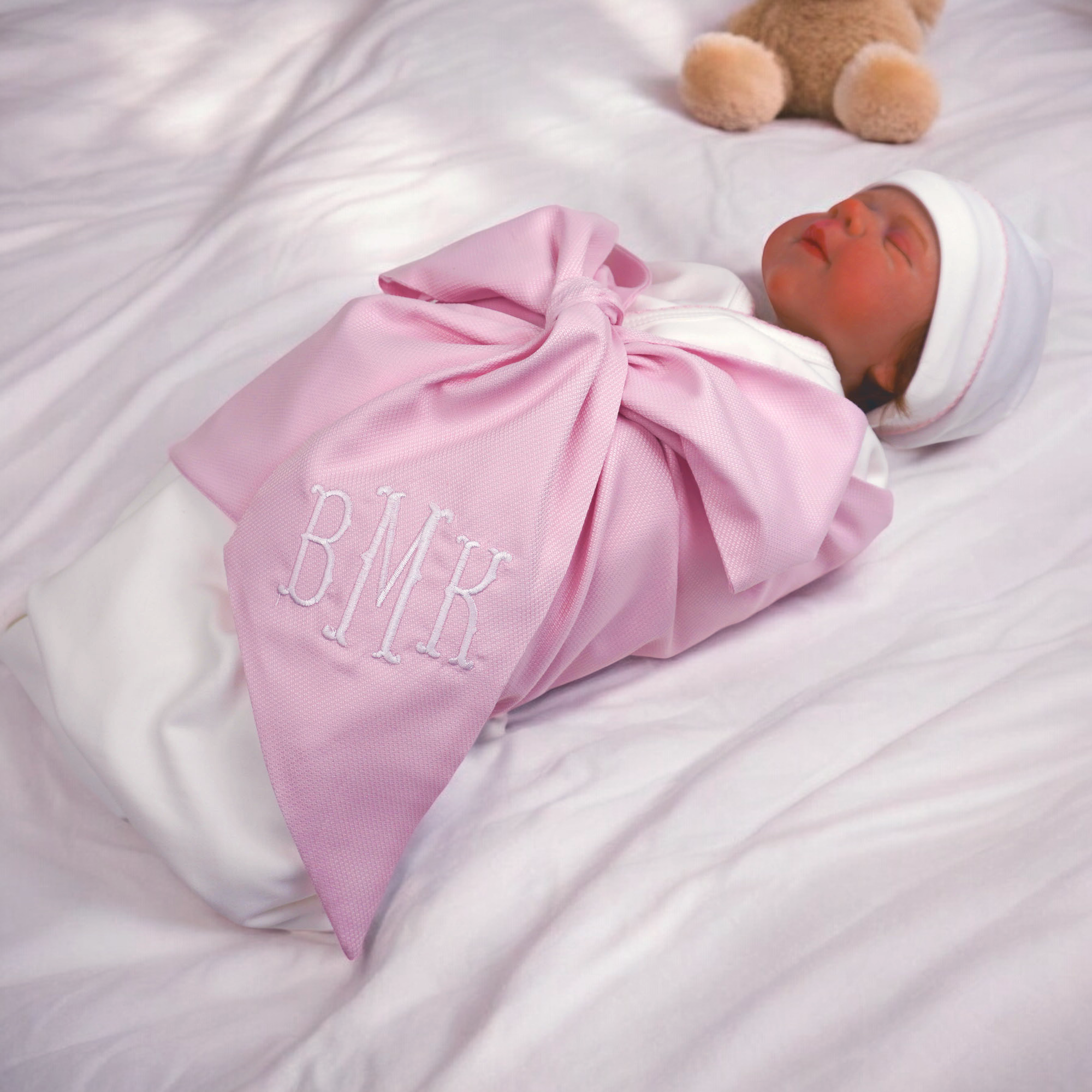 MARCELA – wholesale Lindning - Baby – Pima Baby Swaddle Wrap i bomull1