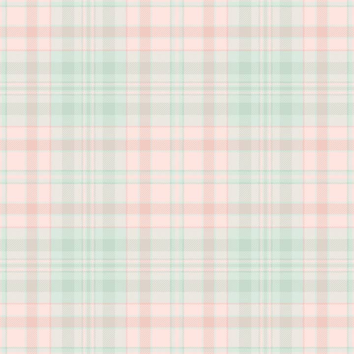 Lokipawz - Wholesale Flat Wrap - Pastel Plaid Parade – Holiday Wrapping Paper1