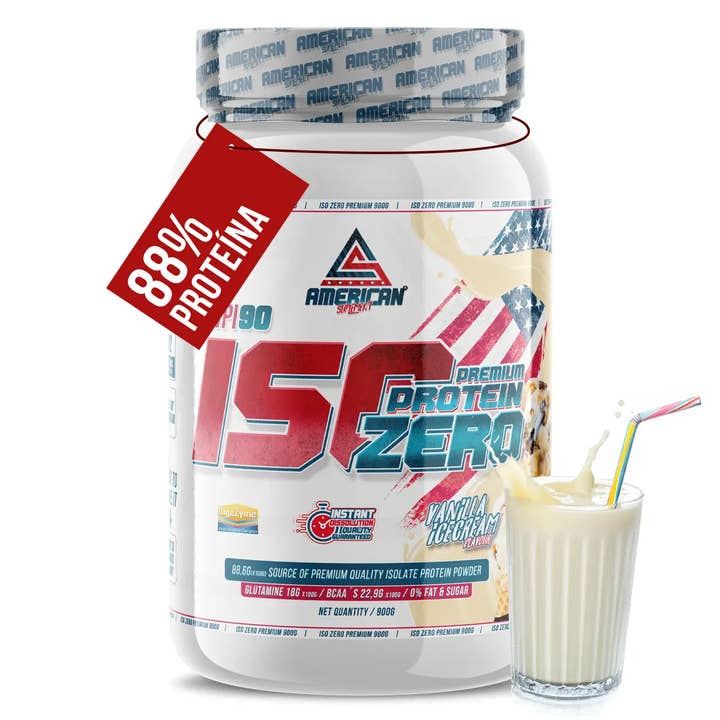 AMERICAN SUPLEMENT S.L. - Wholesale Protein/Superfood Powder - American Supplement | Premium IsoZero WPI90 2 kg/900g6