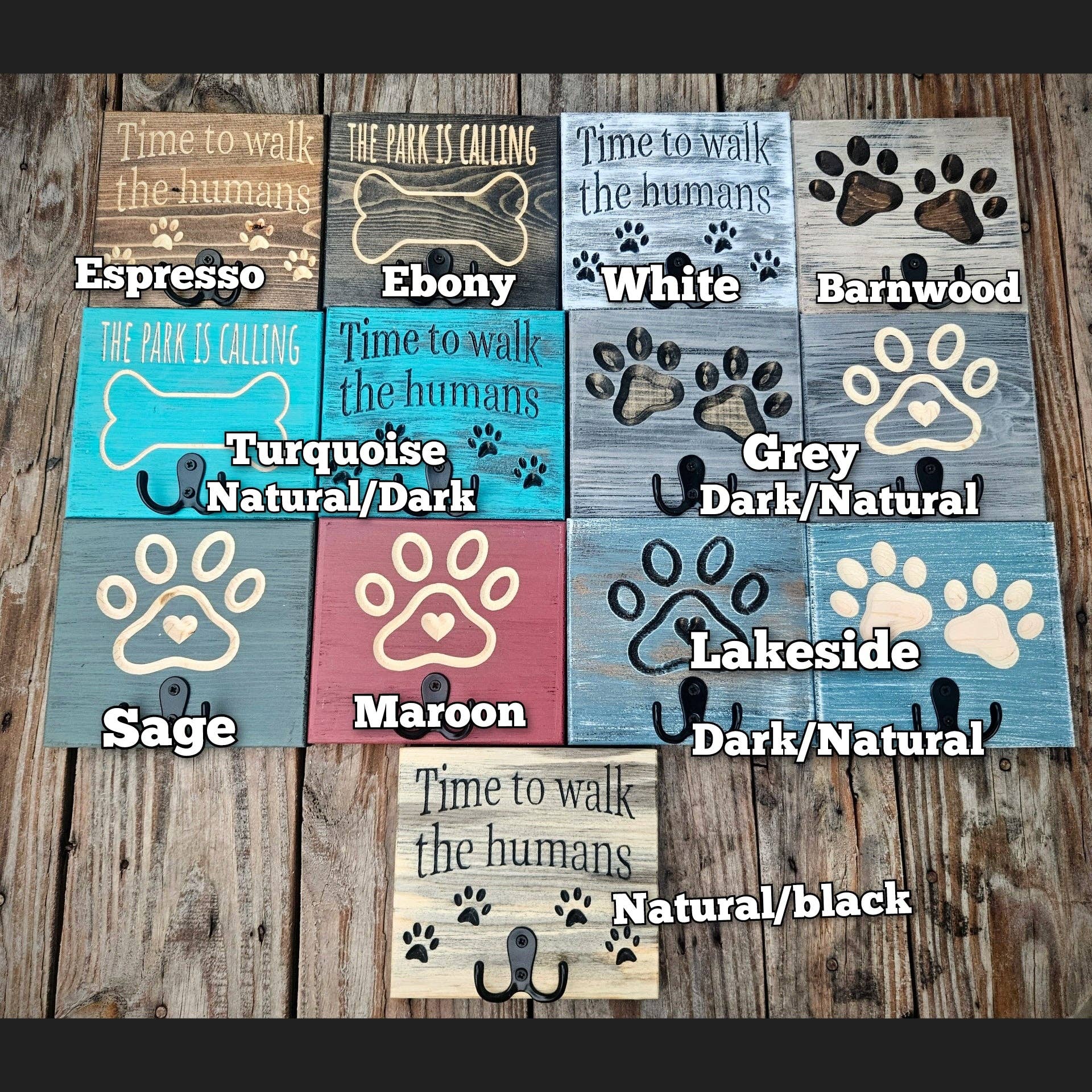 Knotty Pine Woodworks - Vente Pancarte - Chiens gâtés (et leur personnel) habitent ici - version chat disponible sur demande1