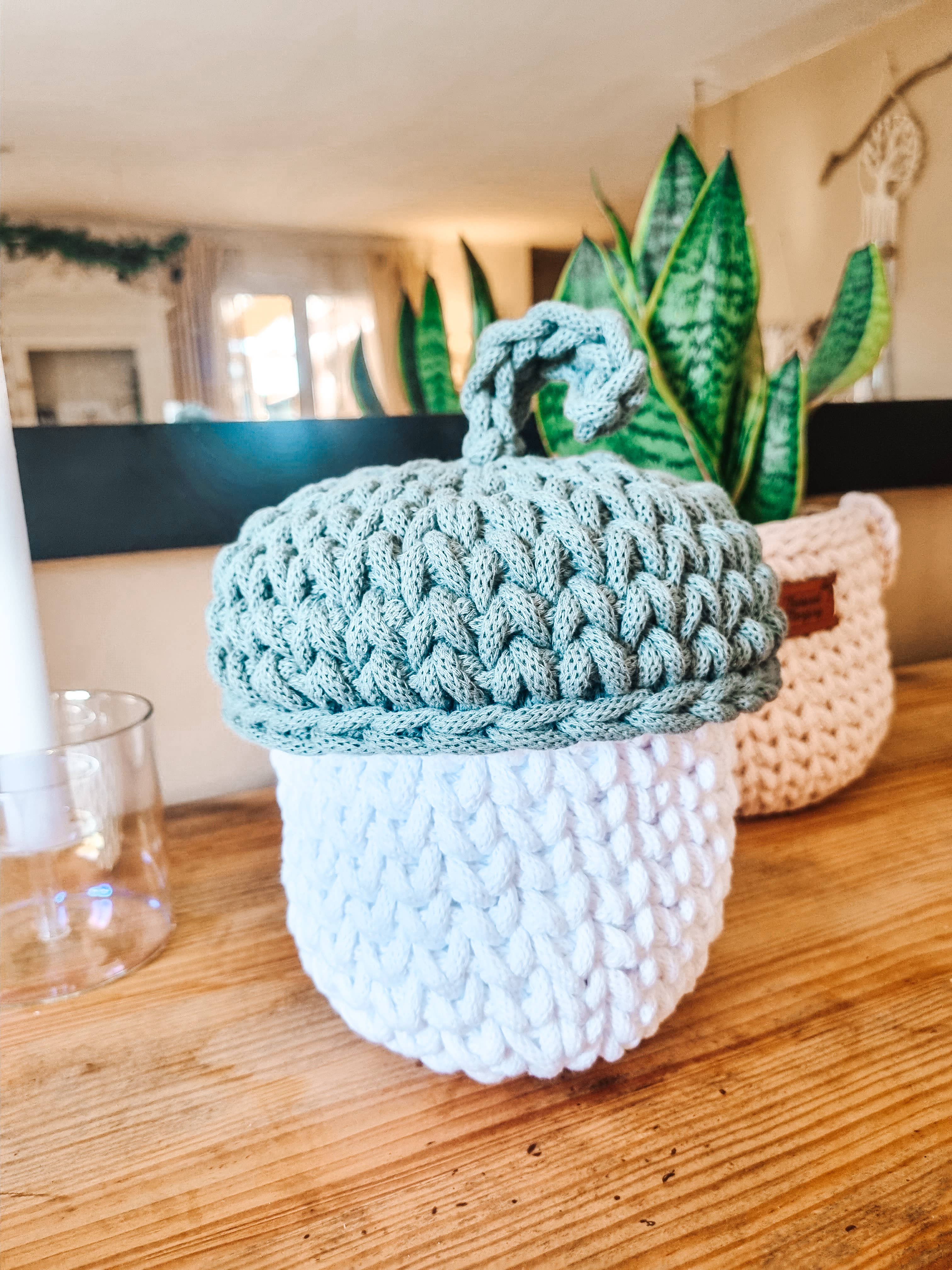 Naturalmarjory – wholesale Korg – Naturligmarjory Virkad Ekollonförvaringskorg – Idéer för Förvaring av Redskap0