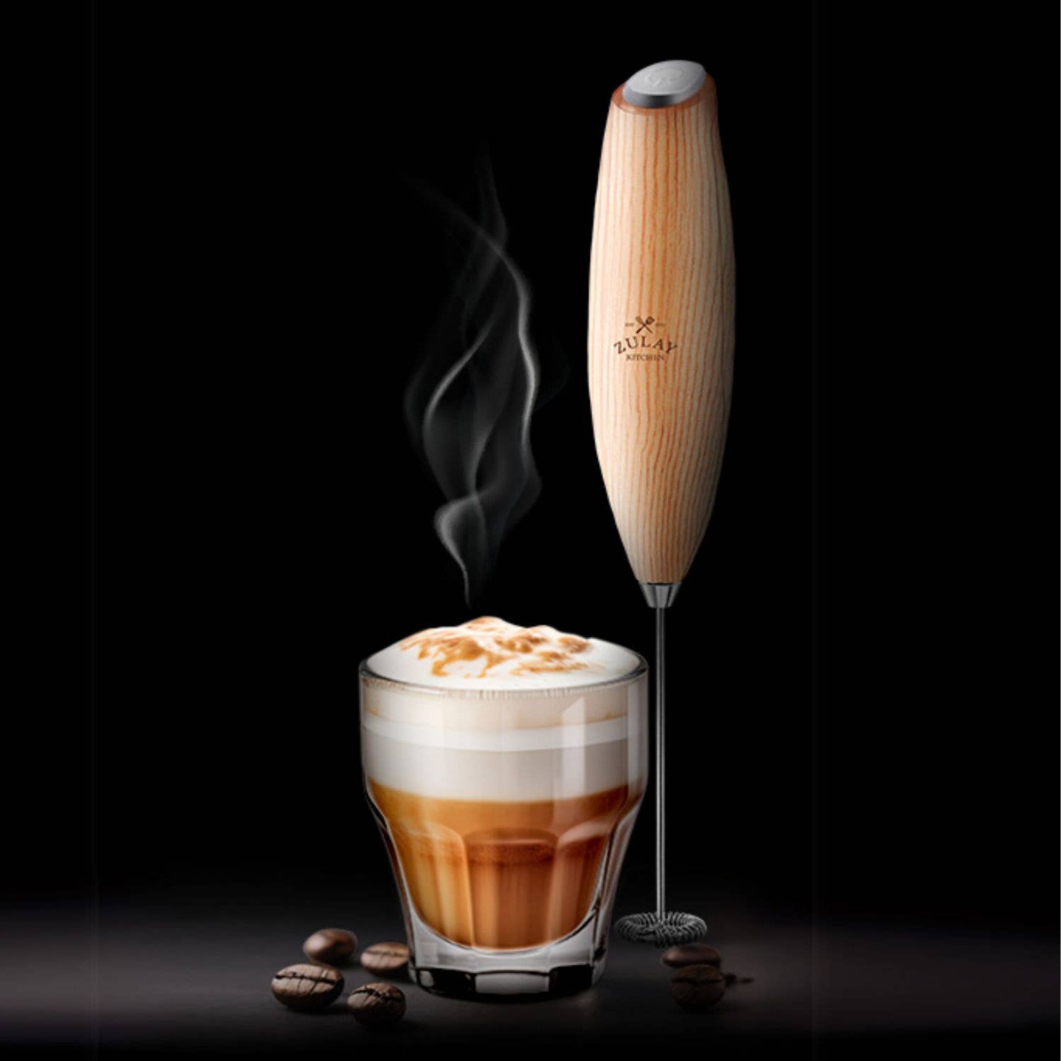 Zulay Kitchen - Wholesale Kitchen Tool/Gadget - Powerful Handheld Milk Frother - No Stand13