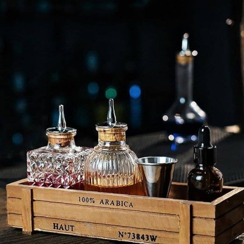 Kiyo Home - Venta al por mayor Dispensadores de aceite/vinagre - Botellas vintage para aceite11