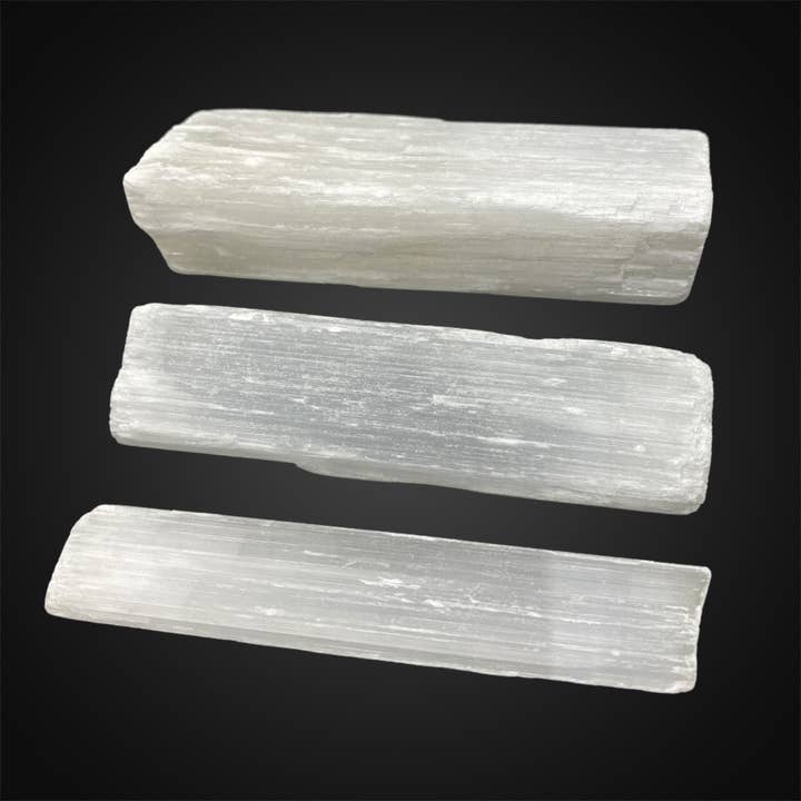 VIE - Wholesale Spiritual Stone/Crystal - Selenite Chunks & Sticks, 1kg Pack5