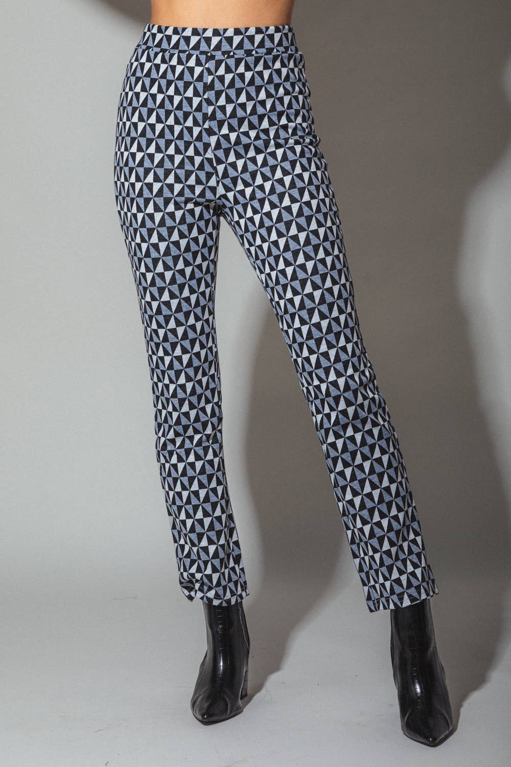 VERY J – Calças - Mulher por atacado – Calça fit de leggings estampada NP700950