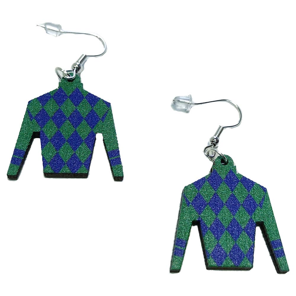 Buy Socks You All - Vendita all'ingrosso Orecchini pendenti - Derby Silks - Orecchini Kentucky8