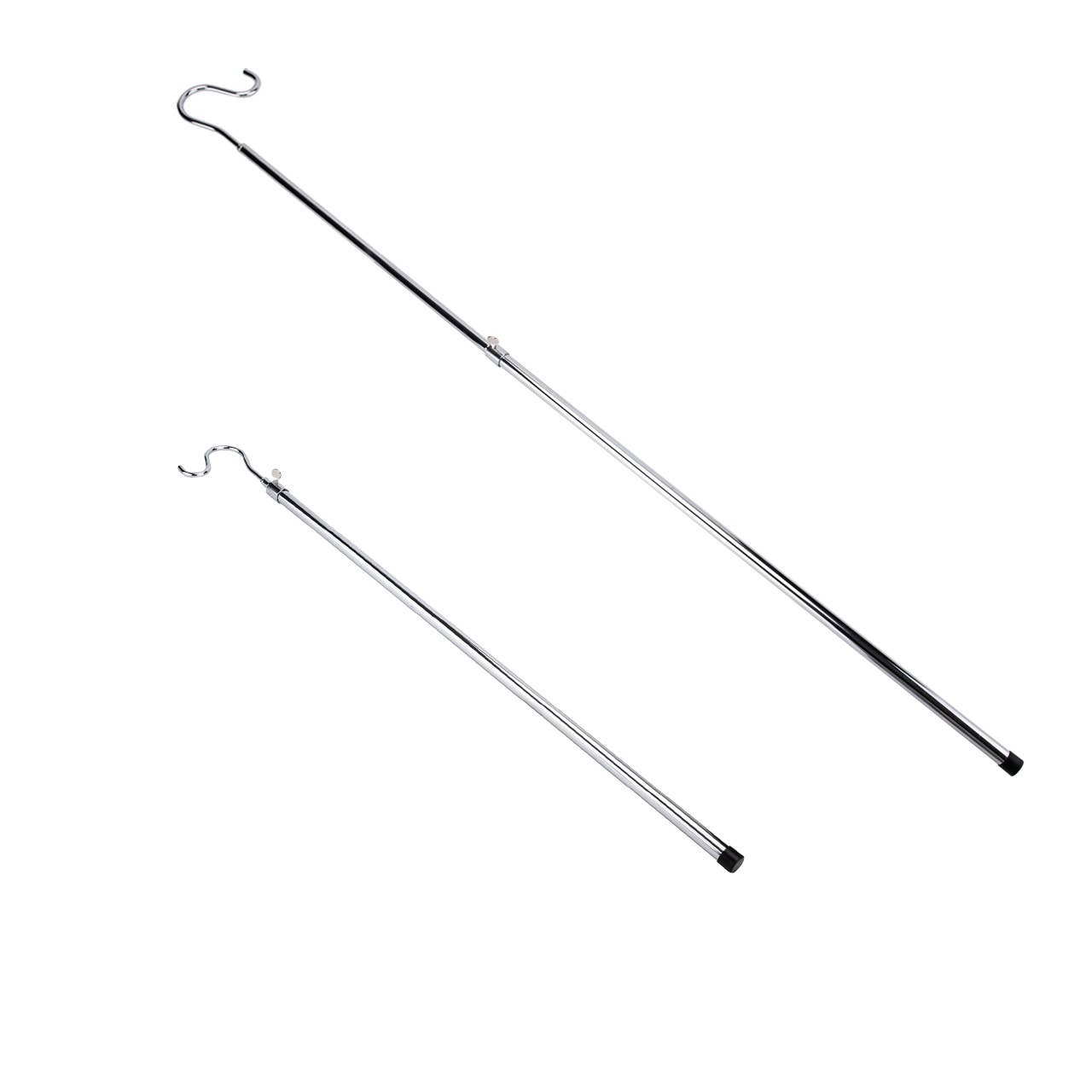 Store Supply Warehouse - Wholesale Retailer Display - Accessories - Adjustable Reach Garment Hook  - Adjusts Up To 5 Feet6