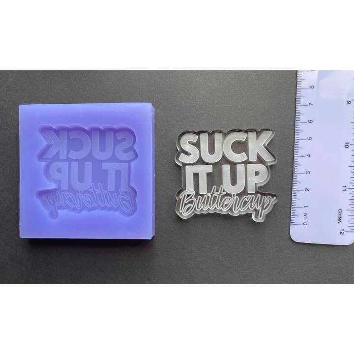 Suge det op Buttercup nøglering silikone skimmel for engroshandel hos EllaRaeMouldsVinyls