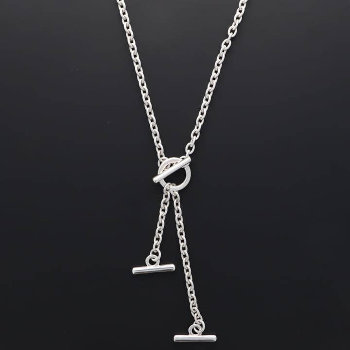 N°63 - 3 BARS NECKLACE for wholesale by SECRET DE CUIR