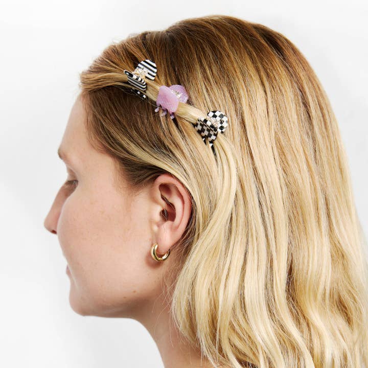 CHUNKS - Wholesale Hair Clip - Women's - Micro Claws in Geo