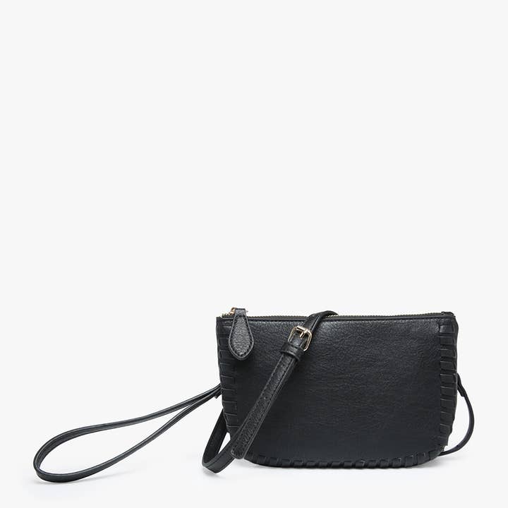 Jen & Co. - Wholesale Crossbody Bag - Women's - M2397 Bonnie Dual Compartment Whipstitch Crossbody