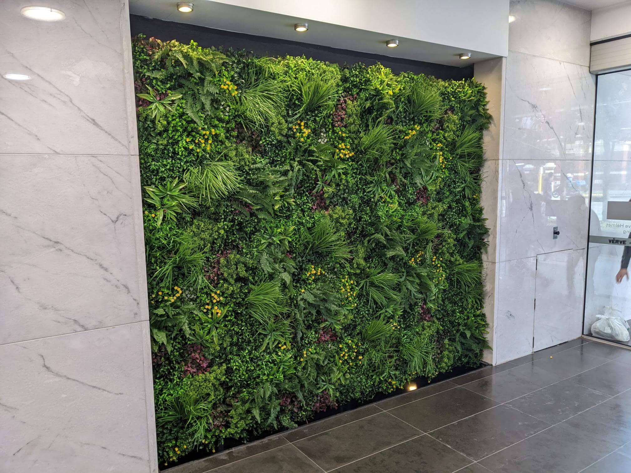 Designer Plants - Wholesale Artificial Plant - Luxury Country Fern Artificial Vertical Garden 40" x 40" 11SQ FT Commercial Grade UV Resistant8