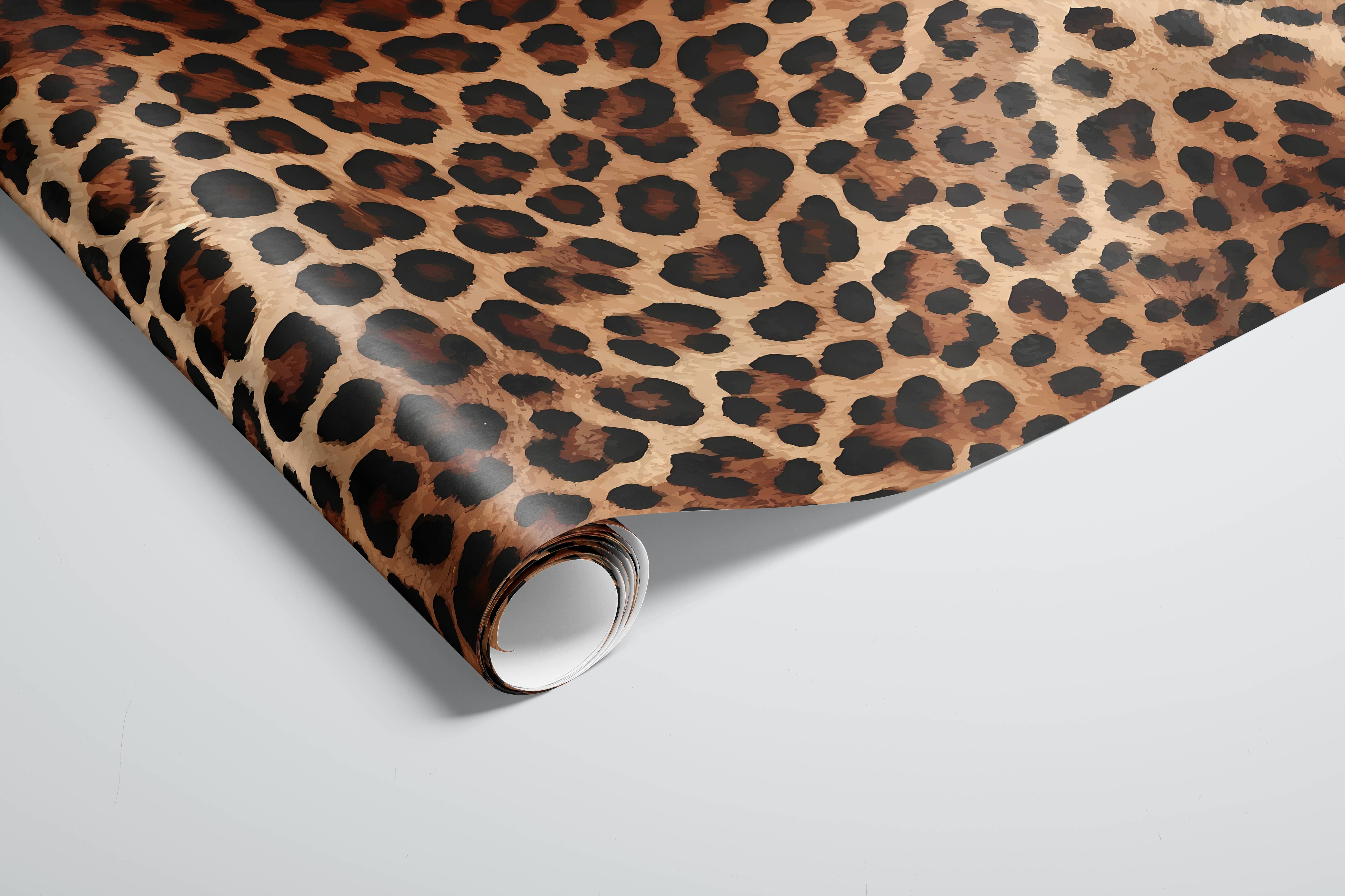 JOSIL Paperie & Gift - Wholesale Wrapping Paper Roll - Leopard Gift Wrap1